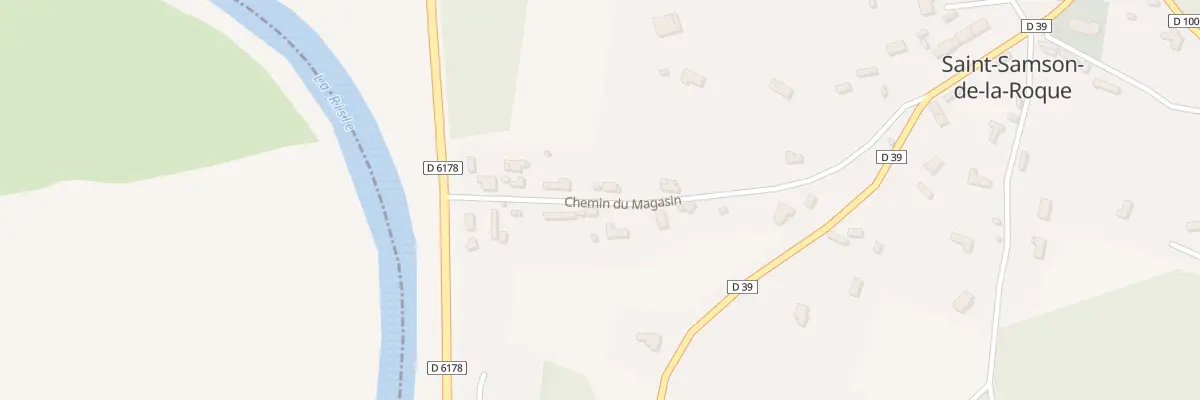 Plan du 10 Che du Magasin à Saint-Samson-de-la-Roque