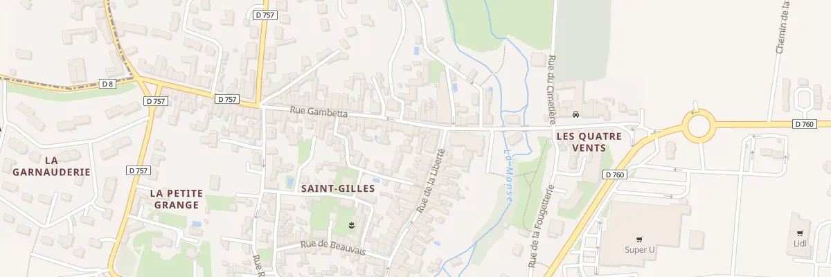 Plan du 5 Rue Gambetta à L’Île-Bouchard