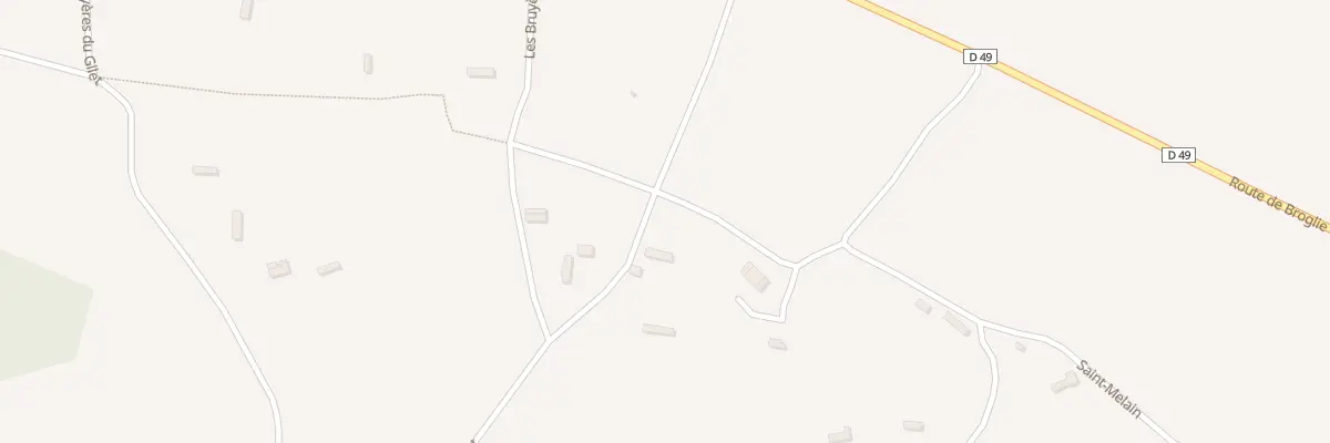Plan du 1 Rte de la Vespière à Saint-Germain-la-Campagne