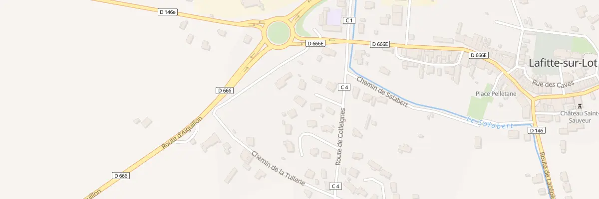 Plan du 15 Lot Mataly à Lafitte-sur-Lot