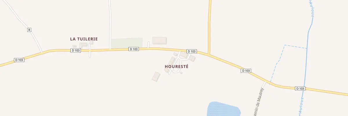 Plan du 5622 Houreste à Jegun