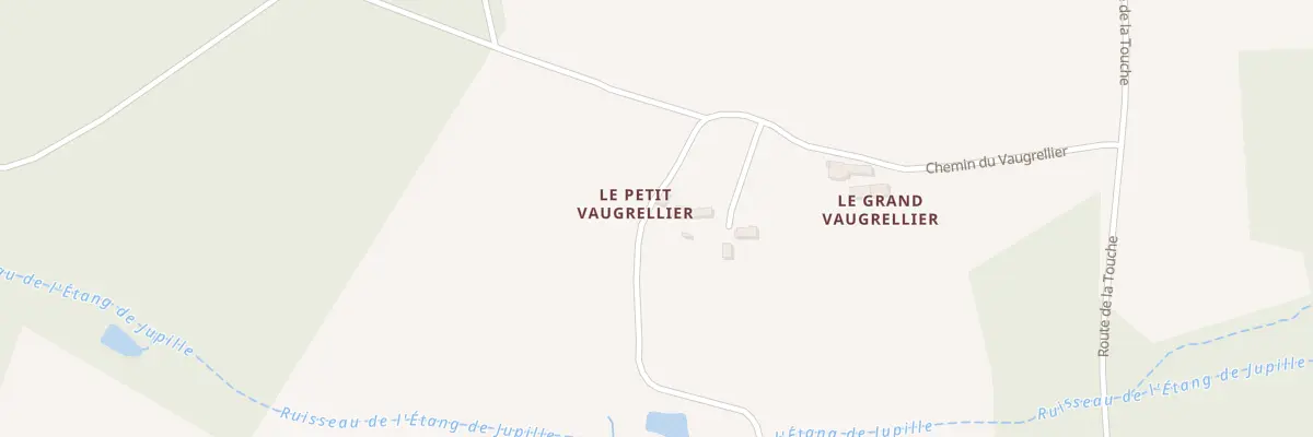 Plan du 204 Le Petit Vaugrellier à Mazières-de-Touraine