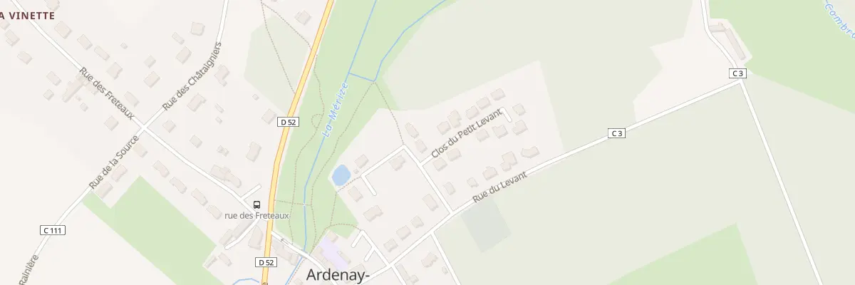 Plan du 15 Clos du Levant à Ardenay-sur-Mérize