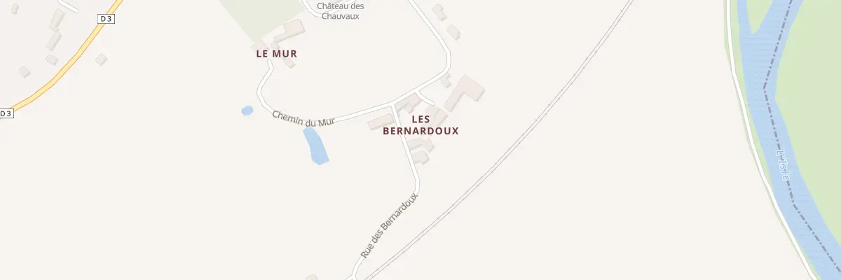 Plan du 15 Rue des Bernadoux à Douzillac