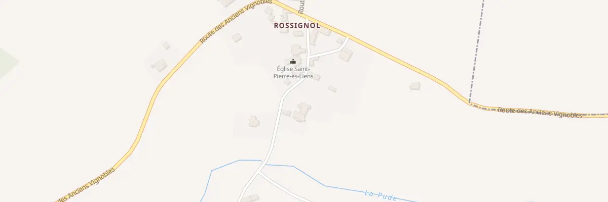 Plan du 159 Rte des Prés à Gout-Rossignol