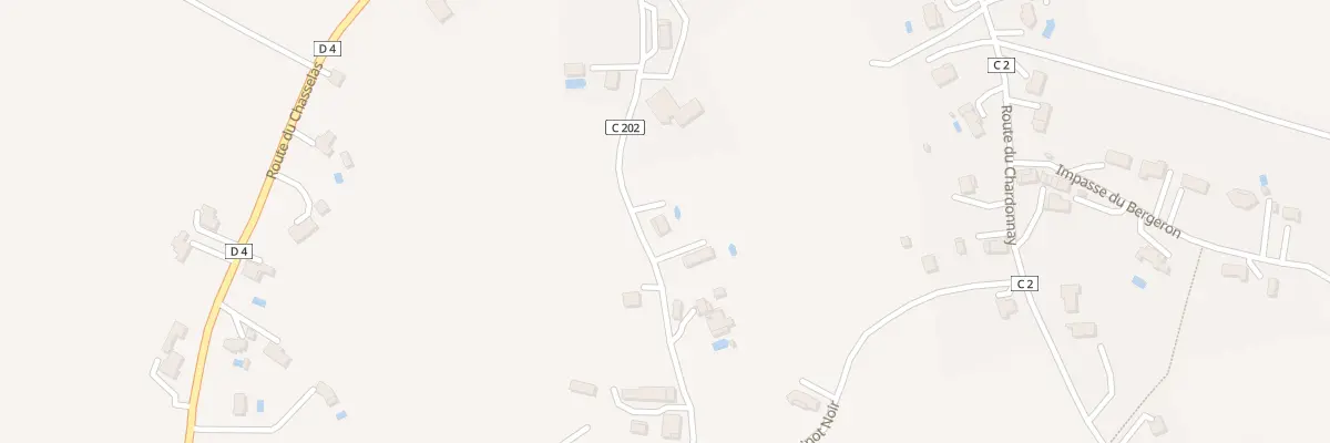 Plan du 461 Rte de la Clairette à Ginestet