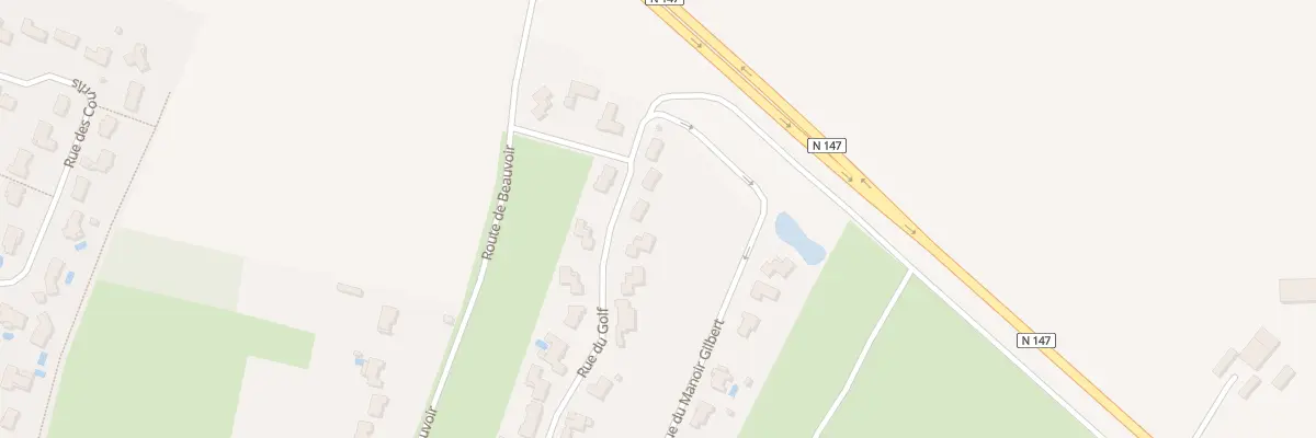Plan du 18 Rue du Golf à Mignaloux-Beauvoir