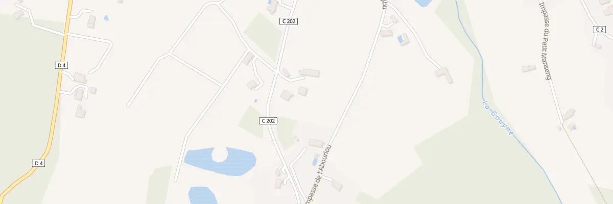 Plan du 117 Ratougnac Nord à Ginestet
