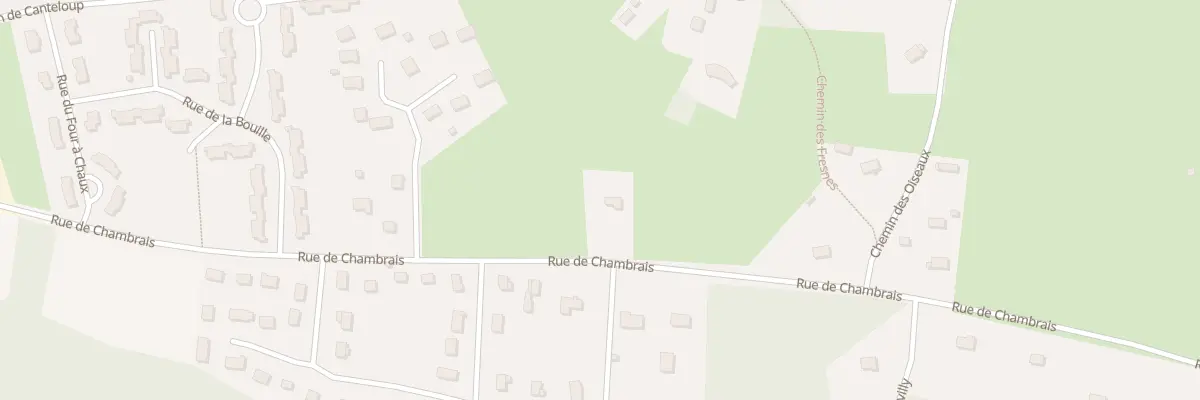Plan du 1017 Rue de Chambrais à La Vespière-Friardel