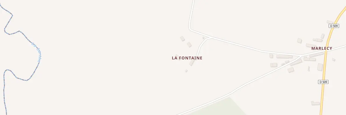 Plan du 9 Che de la Fontaine à Champeaux-sur-Sarthe