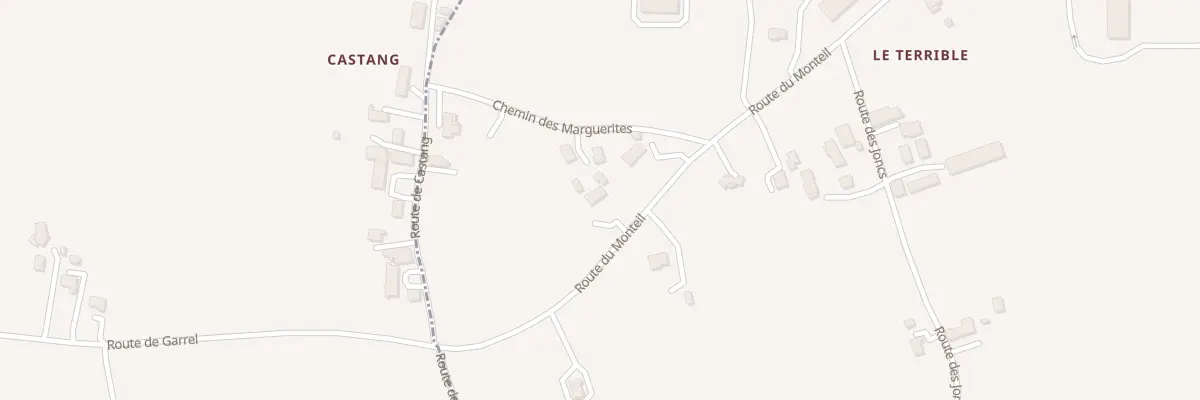 Plan du 10 Rte du Monteil à Saint-Laurent-des-Vignes