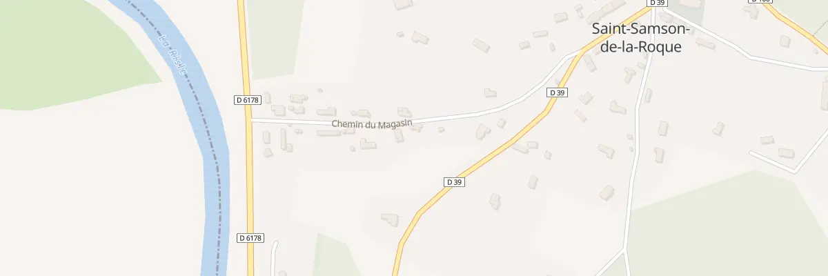 Plan du 6 Che du Magasin à Saint-Samson-de-la-Roque