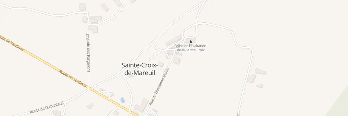 Plan du 42A Le Bourg à Sainte-Croix-de-Mareuil