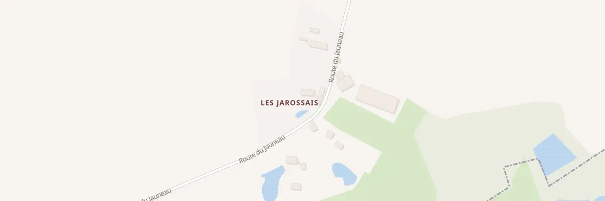 Plan du 87 Les Jarossais à Brèches