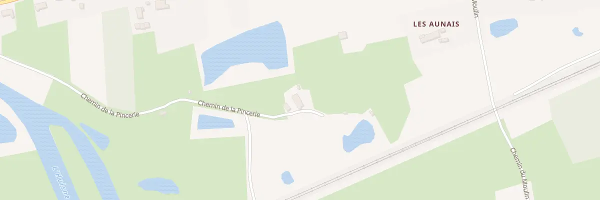 Plan du 591 Che de la Pincerie à Montfort-le-Gesnois