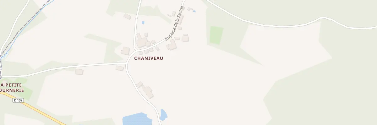 Plan du 354 Imp de la Savine à Chantérac