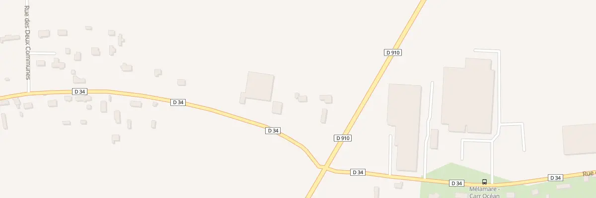 Plan du 54 Rue du Tonnelier à Mélamare