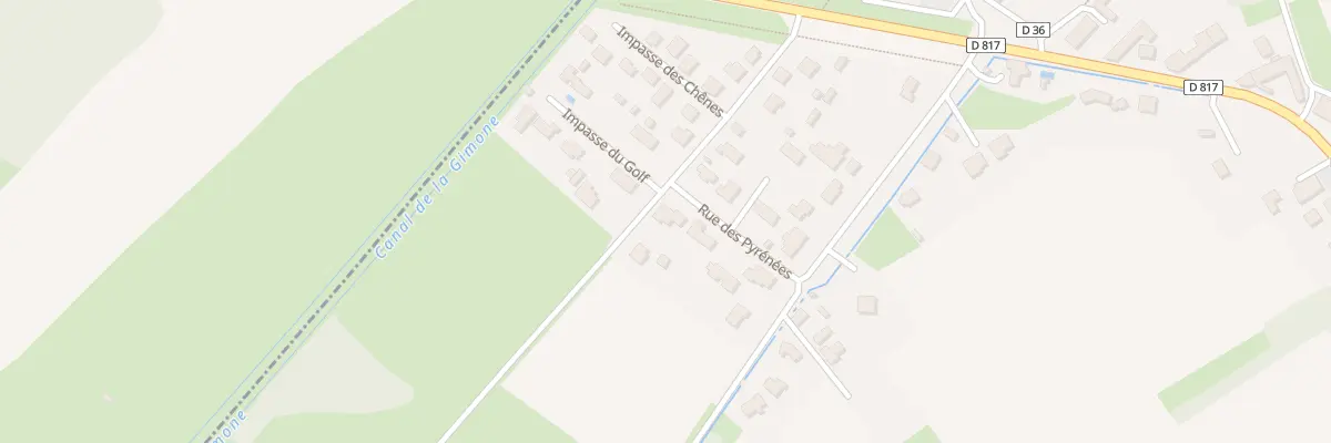 Plan du 11 Rue de la Foret à Pinas