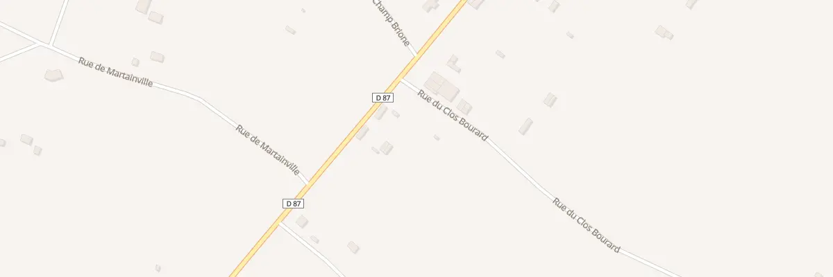 Plan du 786 Rte de Cormeilles à Vannecrocq