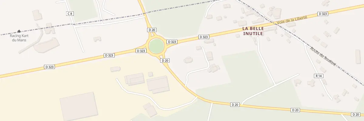 Plan du 21 La Belle Inutile à Soulitré
