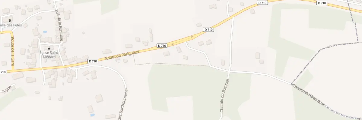 Plan du 4 Che du Grosbost à Saint-Méard-de-Drône