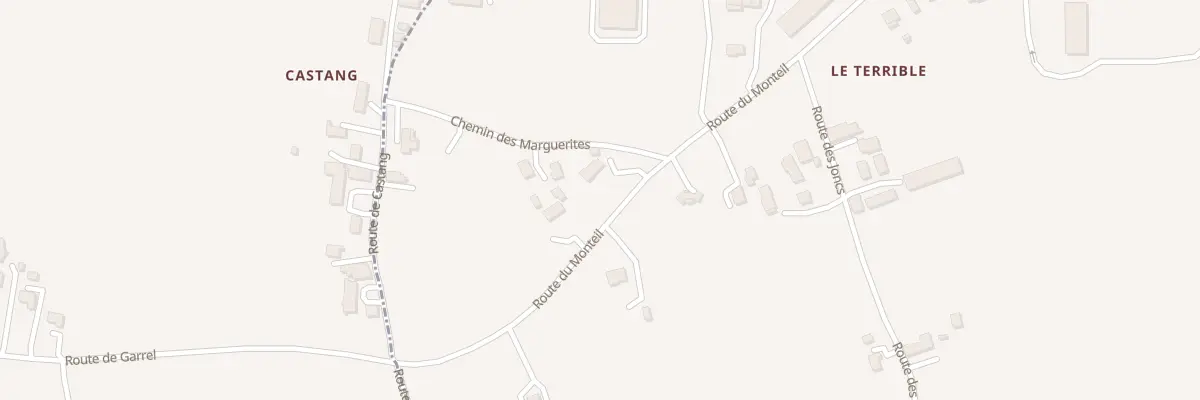 Plan du 8 Rte du Monteil à Saint-Laurent-des-Vignes