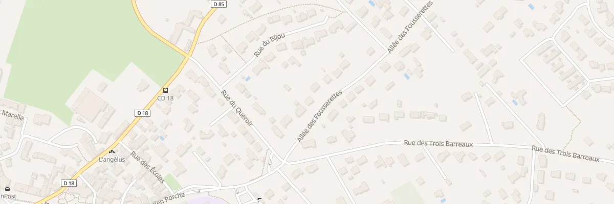 Plan du 5 All des Fousserettes à Montamisé