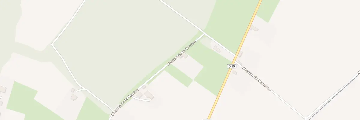 Plan du 3 Chem de la Carrere à Vieuzos