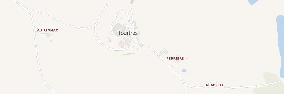 Plan du 6 Le Bourg à Tourtrès
