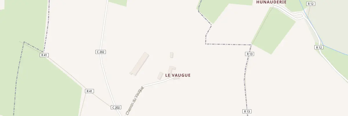 Plan du 1 Le Vaugue à Flée