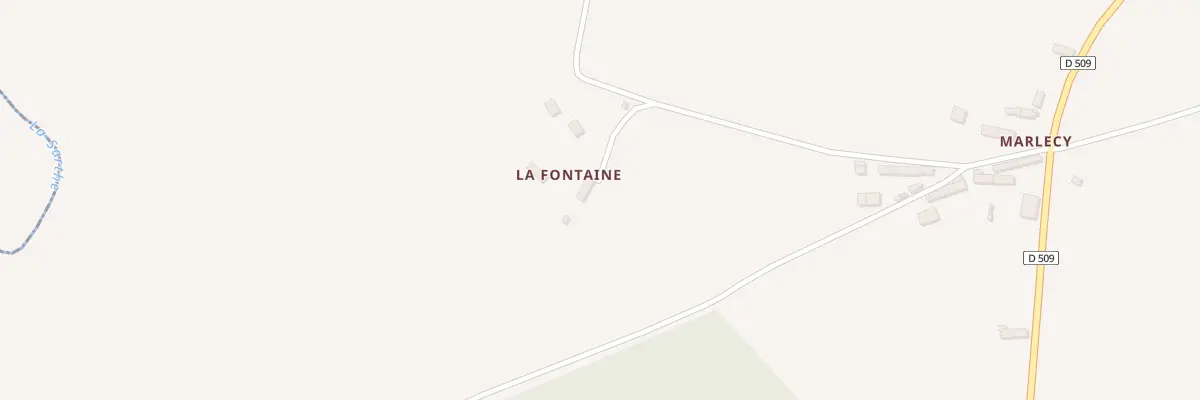 Plan du 100 La Fontaine à Champeaux-sur-Sarthe