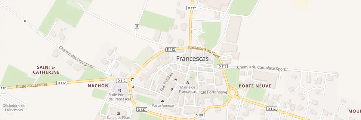 Plan du 11 Rue Porte du Puits à Francescas