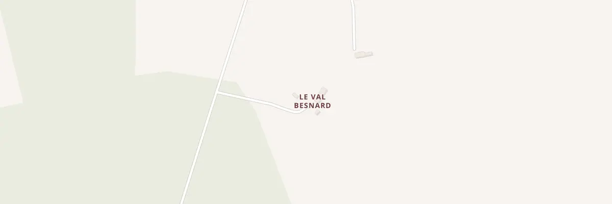 Plan du 53 Le Val Besnard à Saint-Agnan-sur-Sarthe