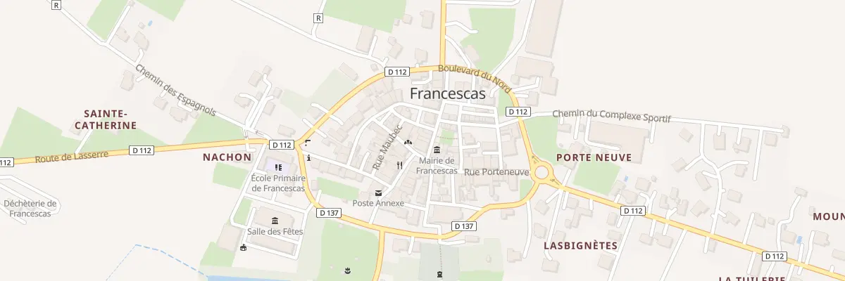 Plan du 3 Rue Porte du Puits à Francescas