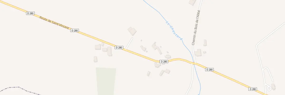 Plan du 2339 Rte de Saint-Vincent à Bourran