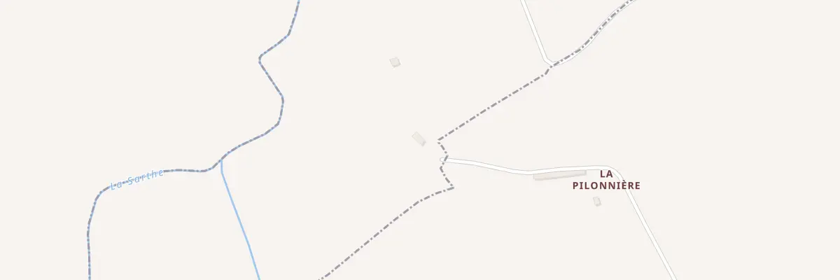 Plan du 59A La Pilonniere à Bazoches-sur-Hoëne