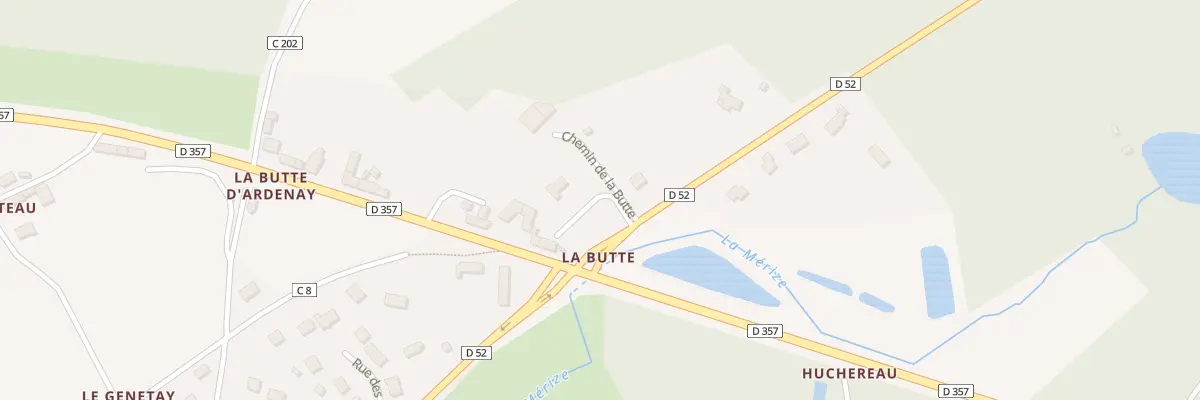 Plan du 5061 La Butte à Ardenay-sur-Mérize