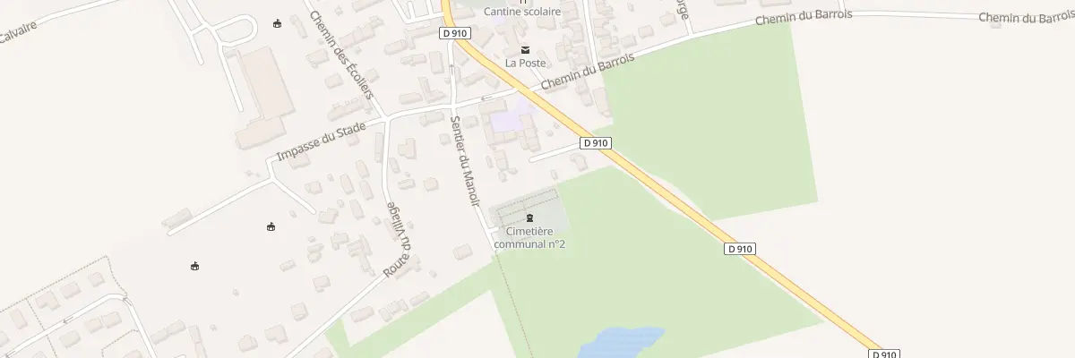 Plan du 5159 Le Village à Beuzeville-la-Grenier
