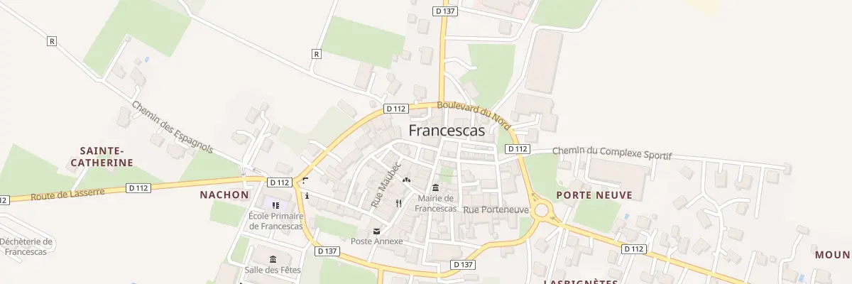 Plan du 9 Rue Porte du Puits à Francescas
