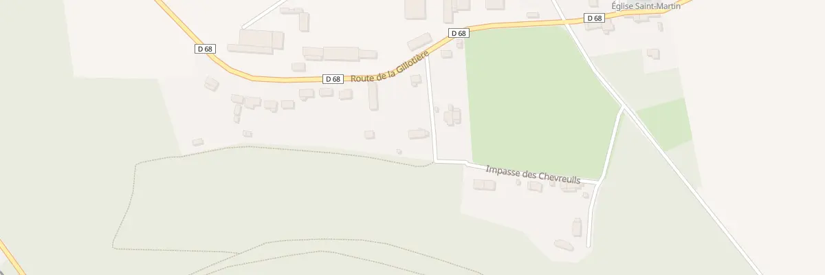 Plan du 2 Imp des Oiseaux à Contremoulins