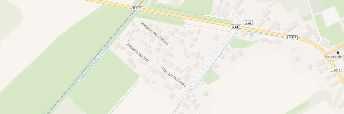 Plan du 7 Rue de la Foret à Pinas
