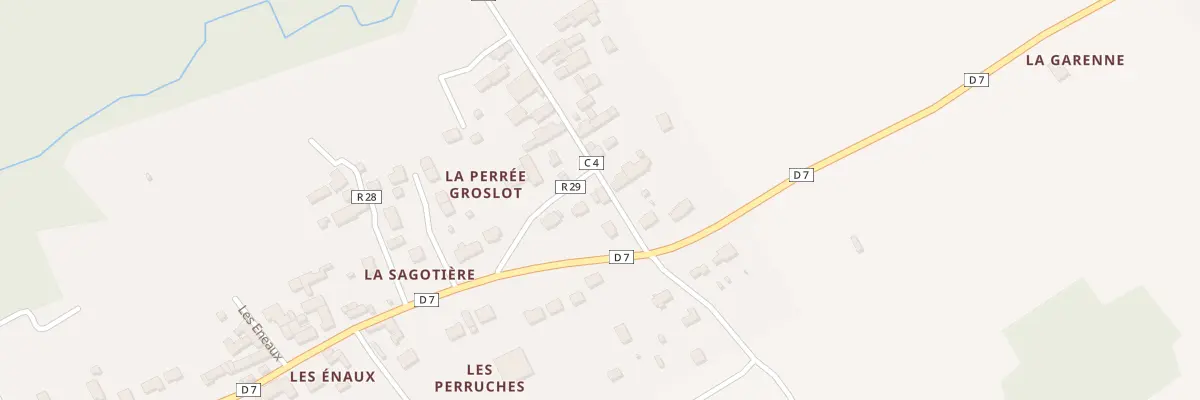 Plan du 21 La Perrée Groslot à Lignières-de-Touraine
