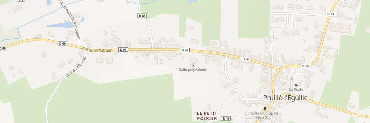 Plan du 31 Rue René Salmon à Pruillé-l’Éguillé
