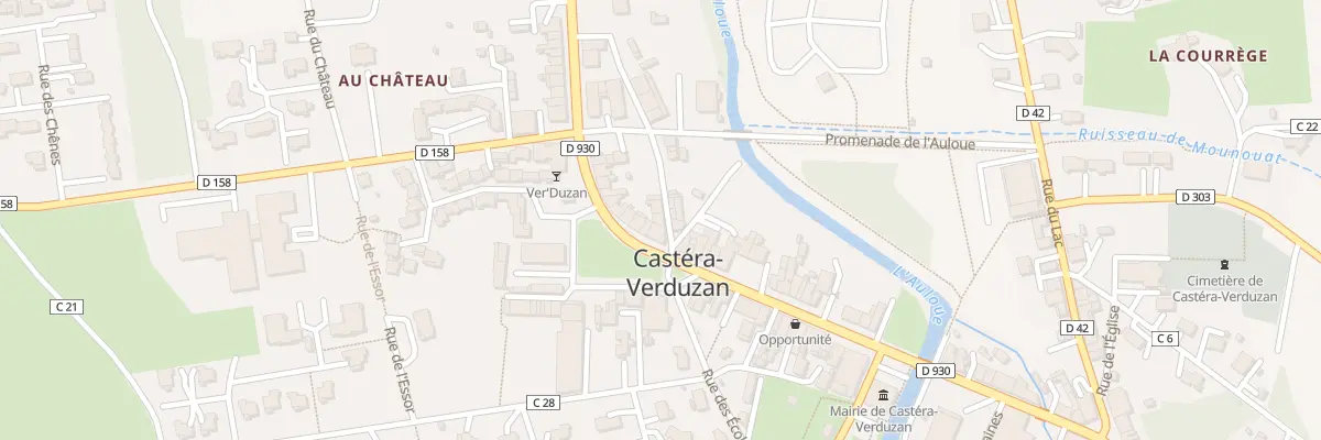 Plan du 1 Rue du 8 Mai à Castéra-Verduzan