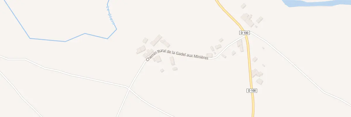 Plan du 5397 La Chaufferie à Château-Garnier