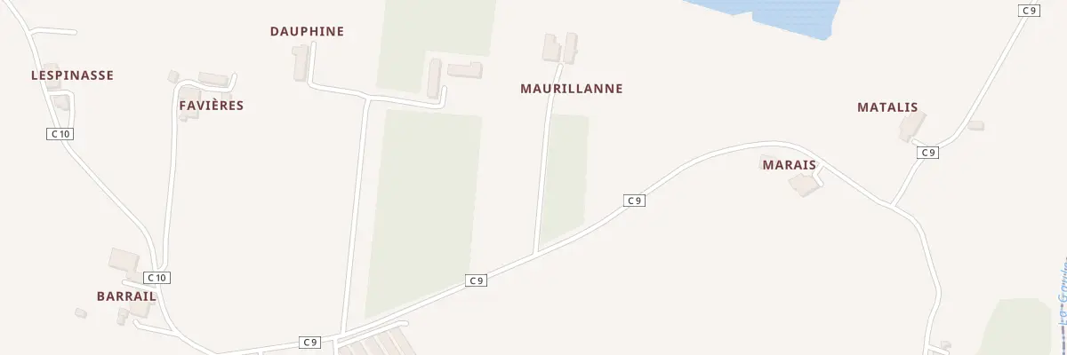 Plan du 333 Rte de Matalis à Bruch