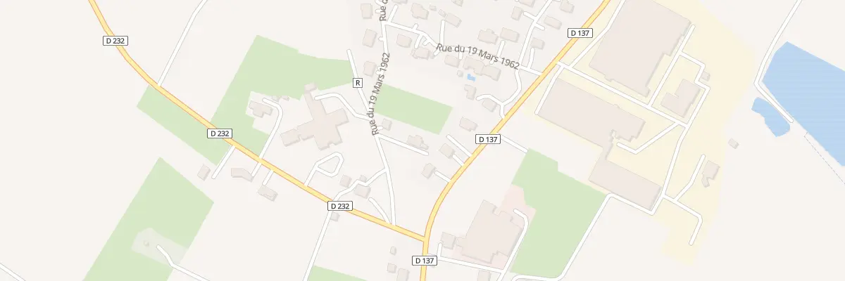 Plan du 20 Rue du 19 Mars 1962 à Francescas