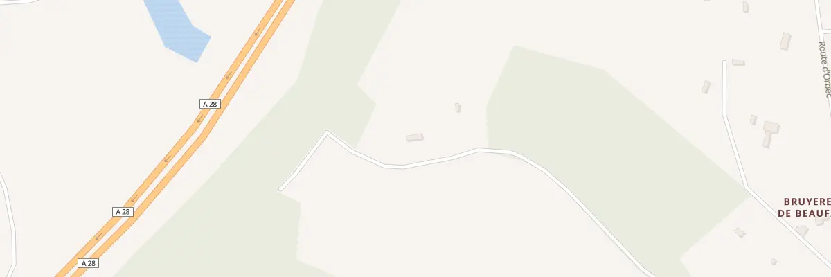 Plan du 580 Imp du Beauchet à La Goulafrière
