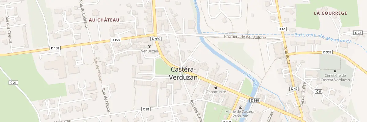 Plan du 2 Rue du 8 Mai à Castéra-Verduzan