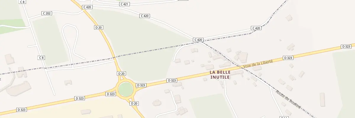 Plan du 14 La Belle Inutile à Soulitré